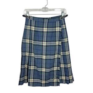VTG Laird Portch Scotland Plaid Wool Skirt